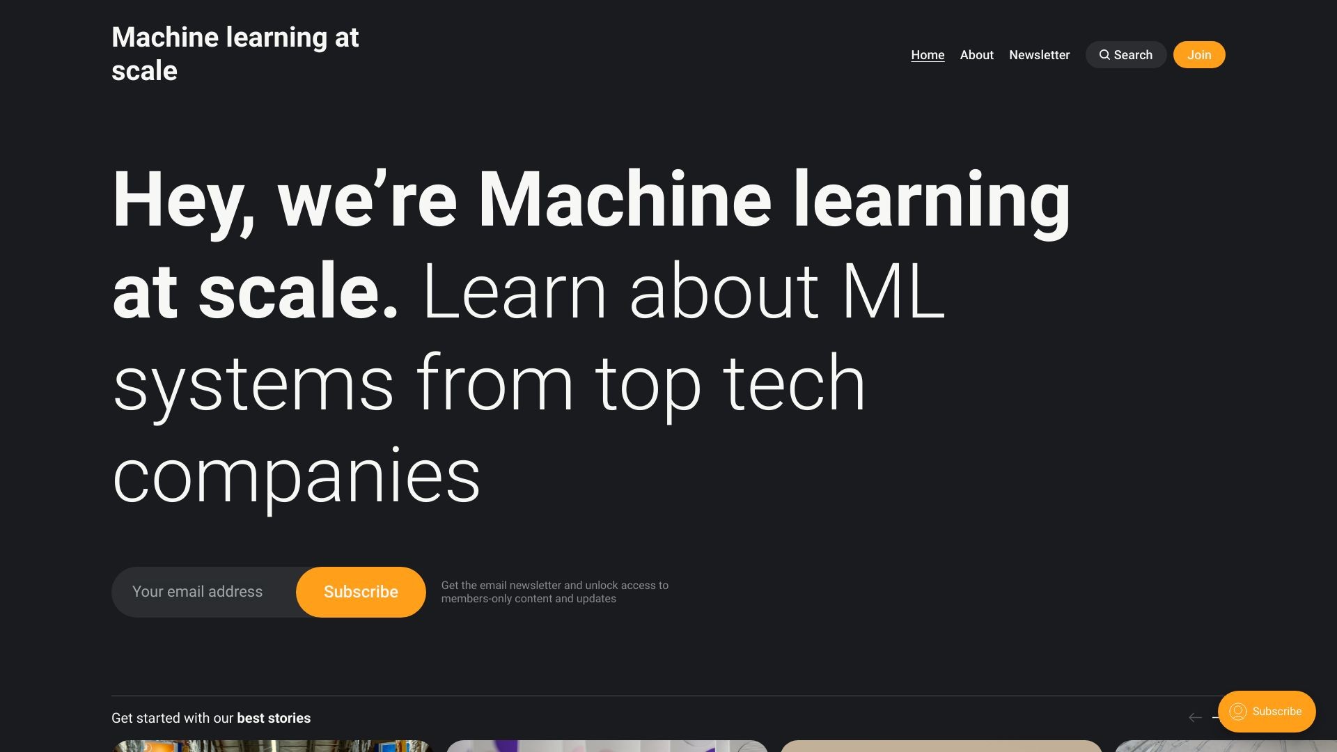 Machine learning at scale 截图
