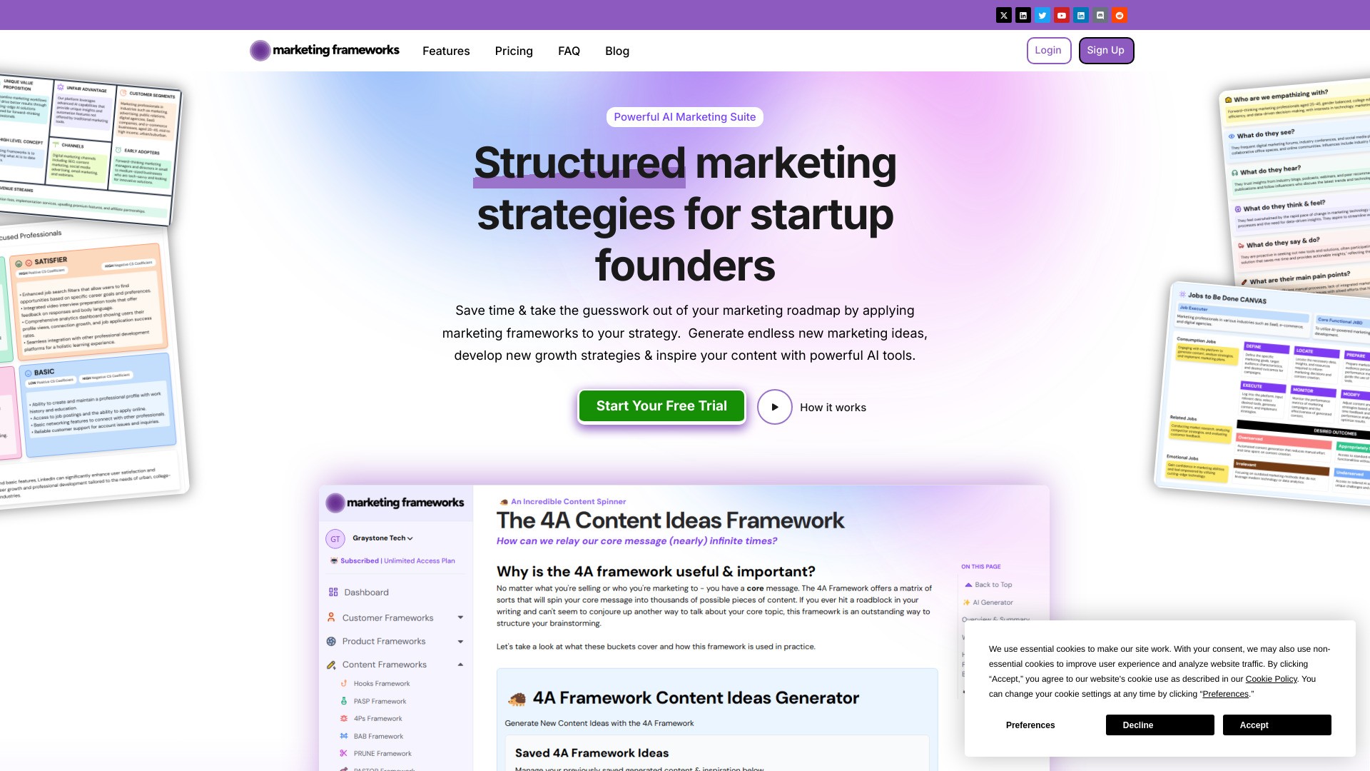 Marketing Frameworks 截图