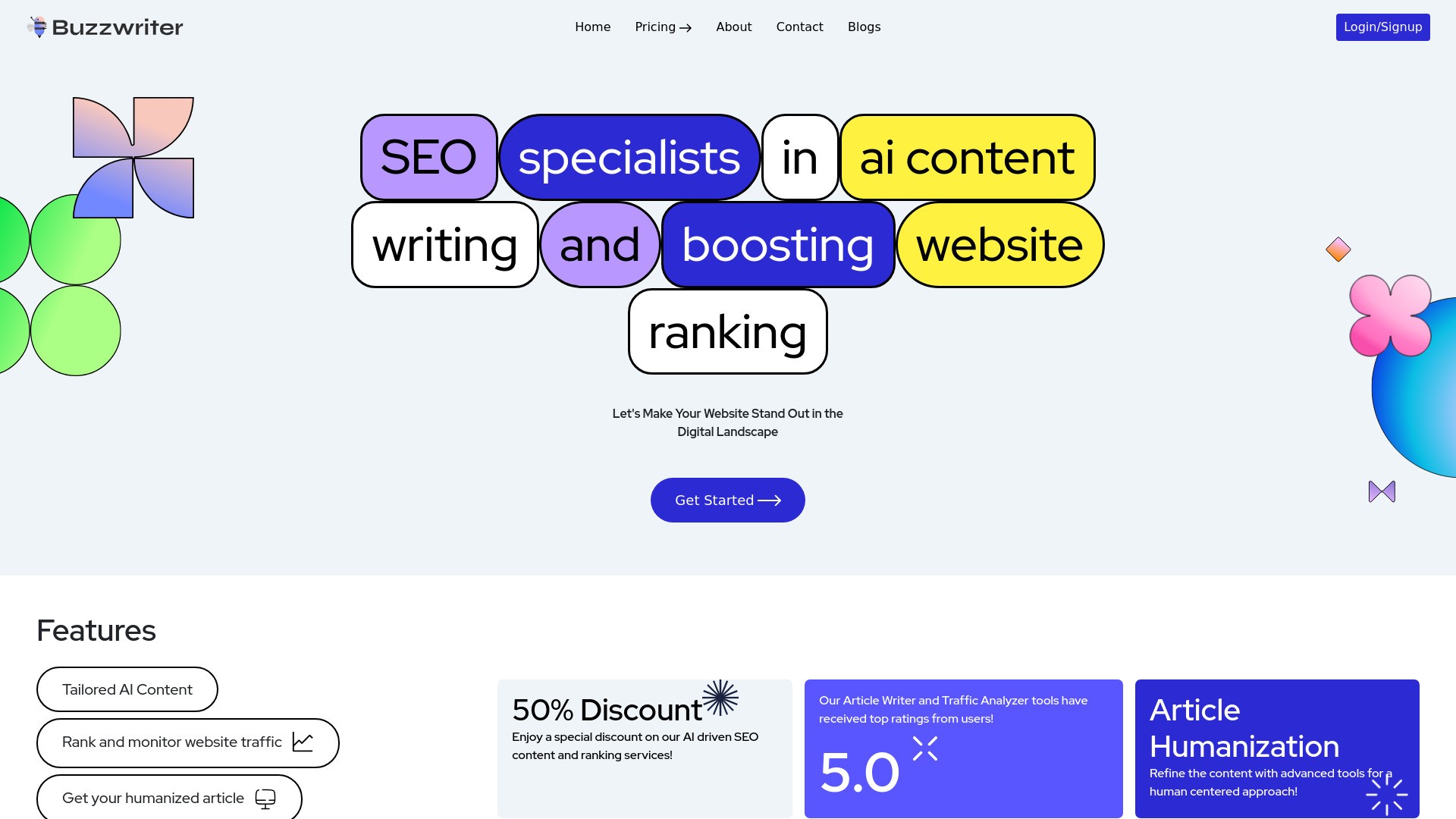 Buzzwriter AI 截图