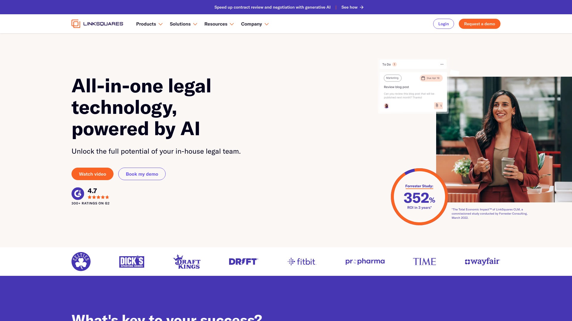 linksquares.com 截图