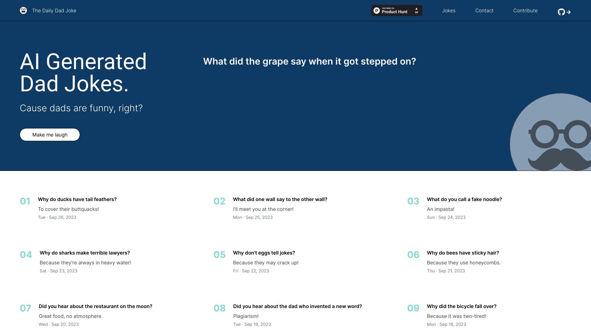 The Daily Dad Joke 截图