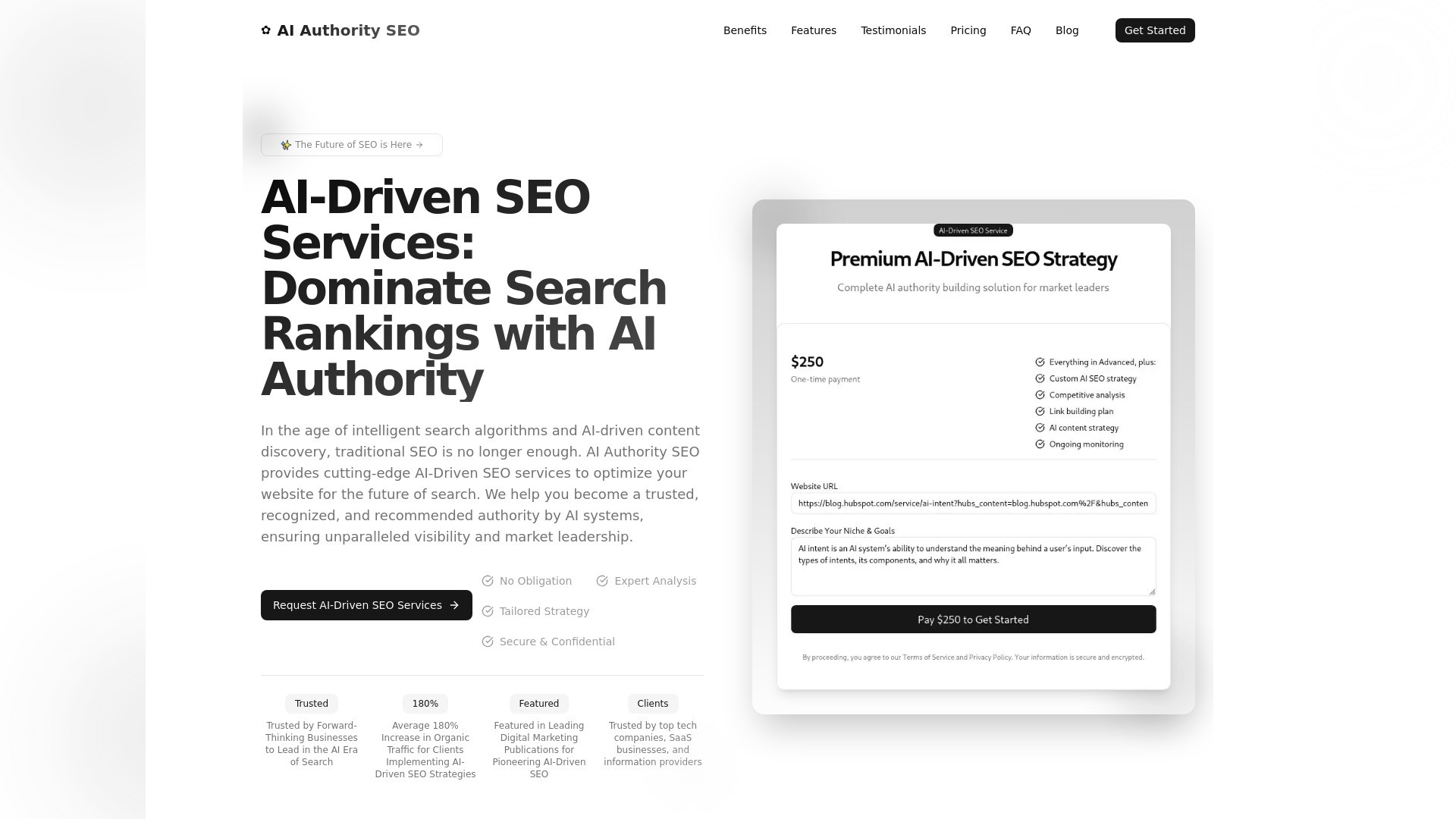 AI Authority SEO 截图