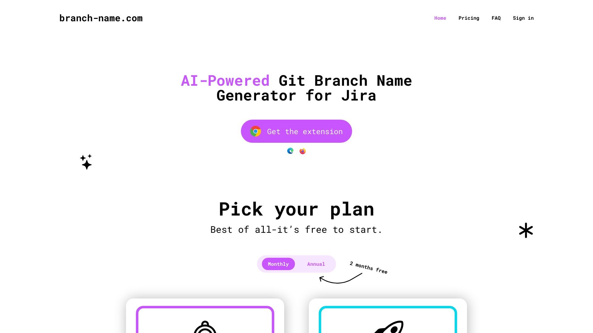 AI-Powered Git Branch Name Generator 截图