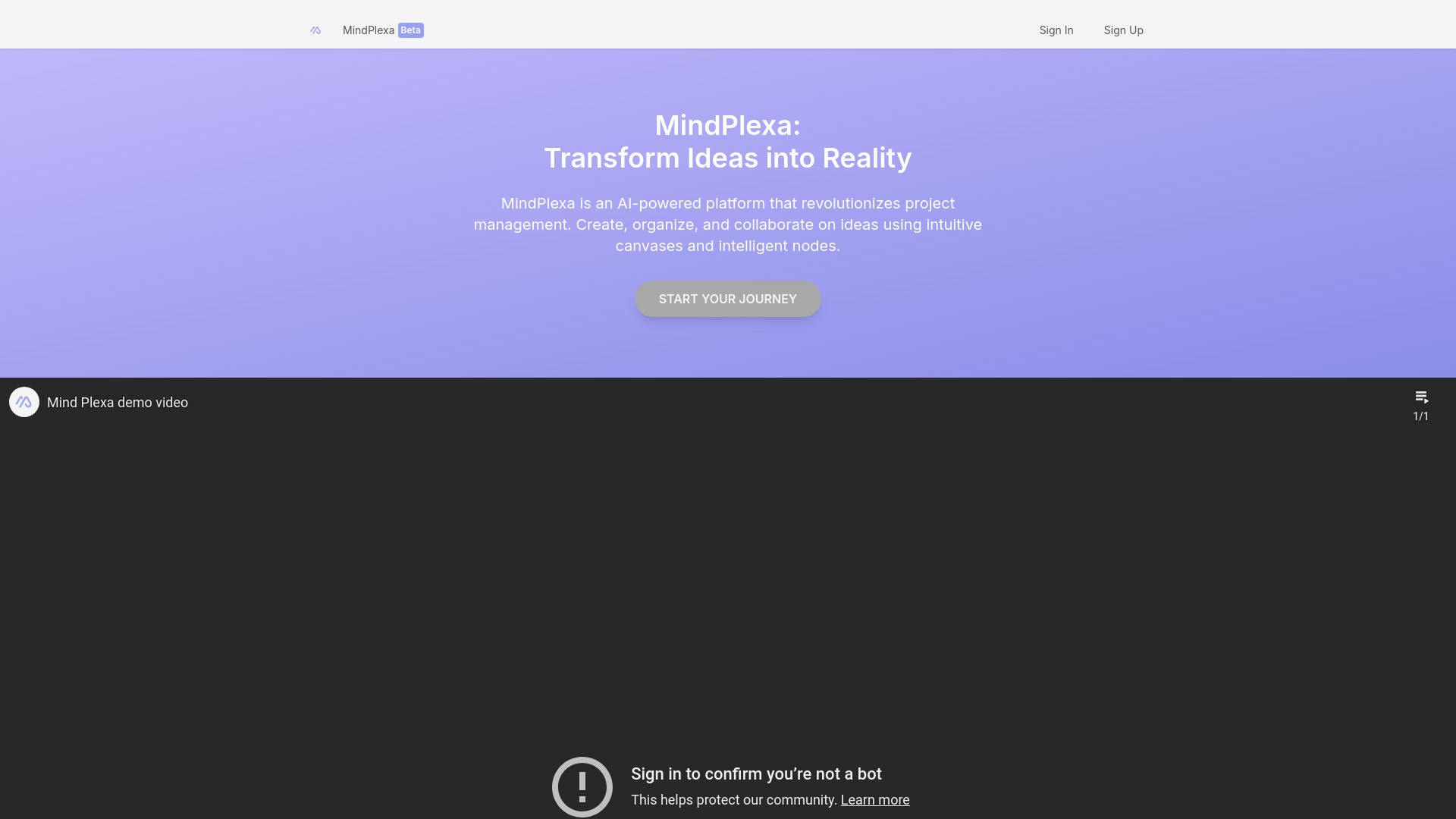 MindPlexa: Visual Workspace with AI Help 截图