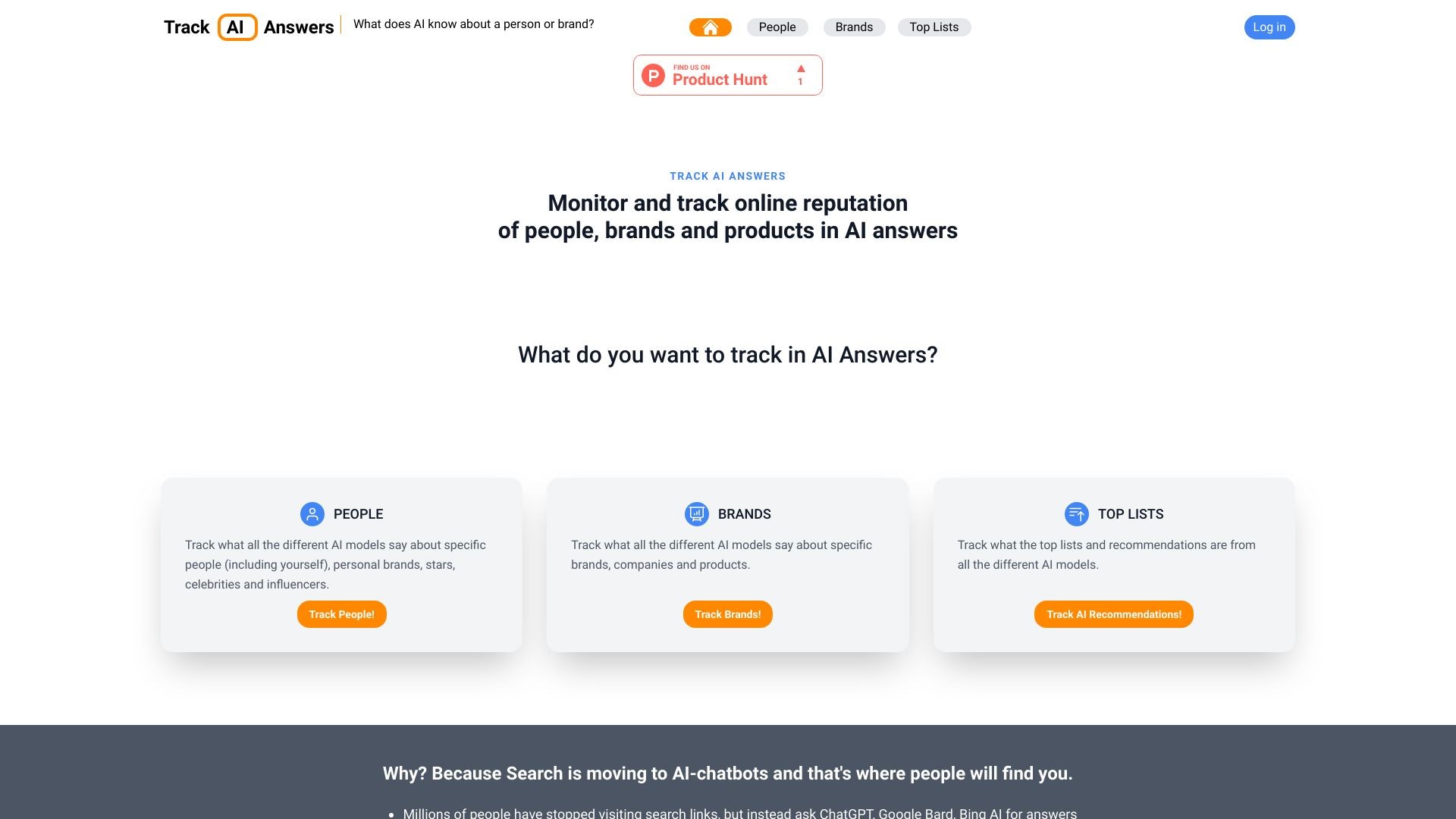 Track AI Answers 截图