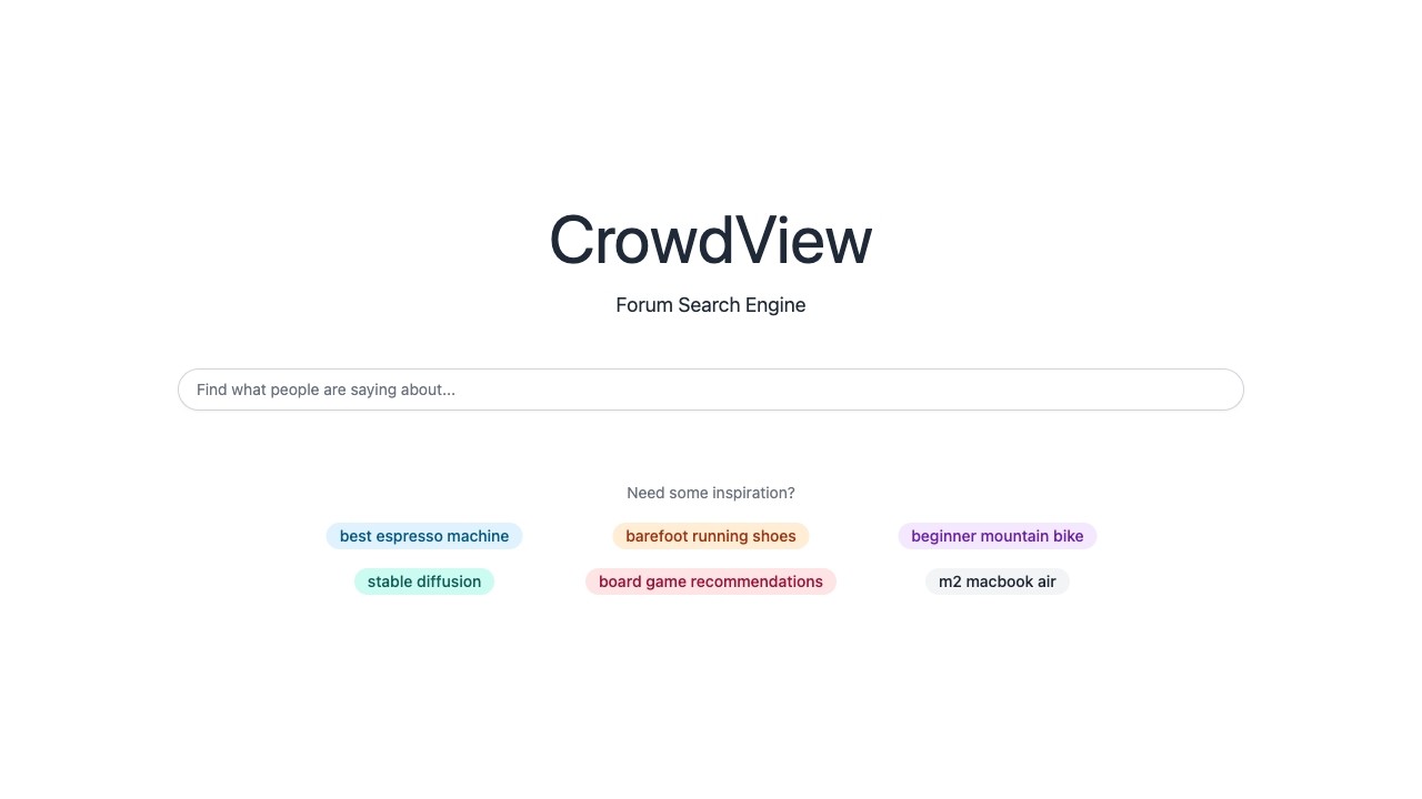 CrowdView 截图