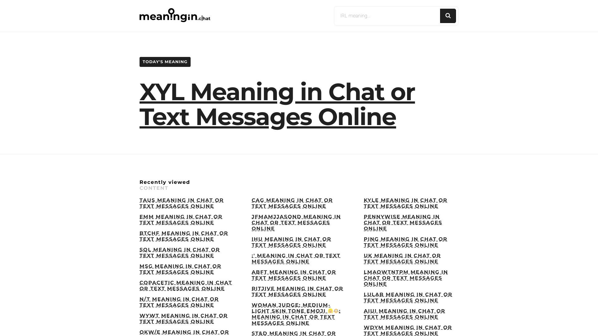 MeaningIn.Chat 截图