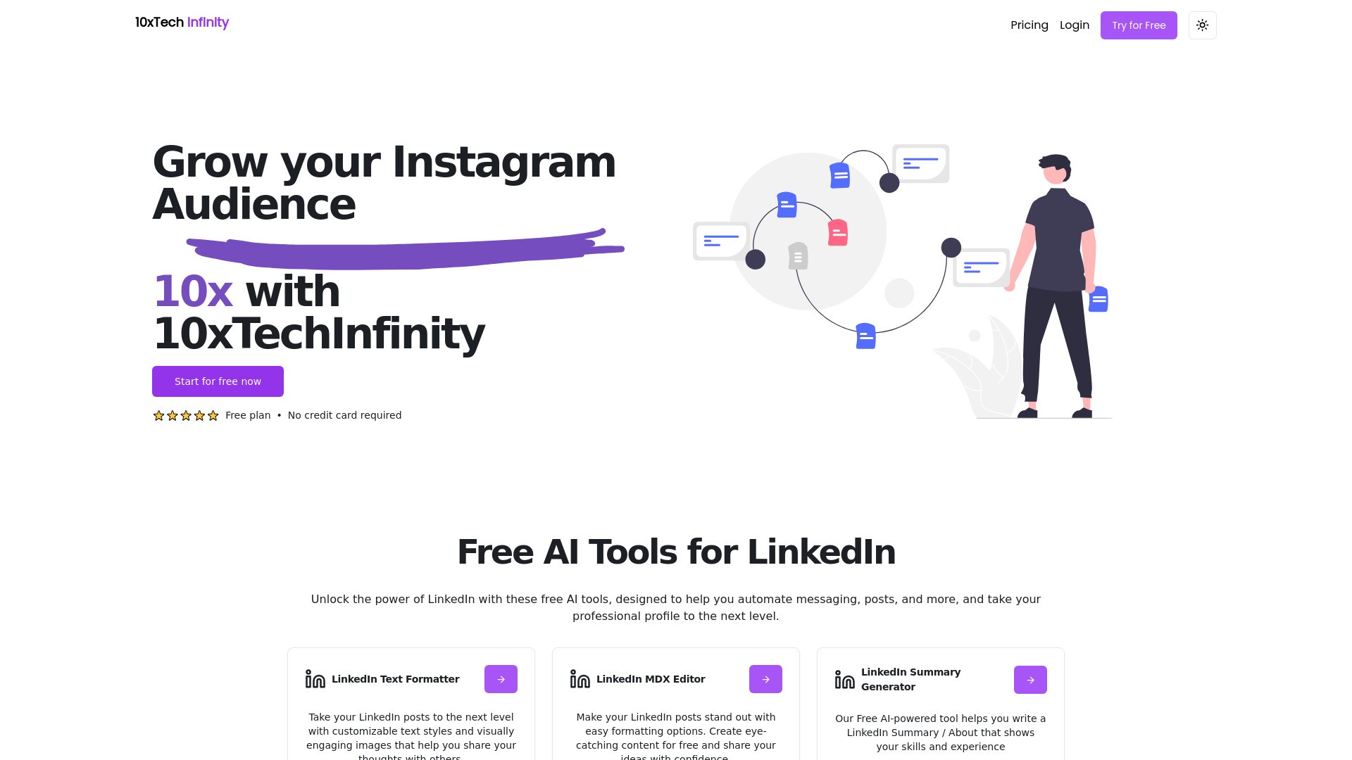 10x Tech Infinity 截图