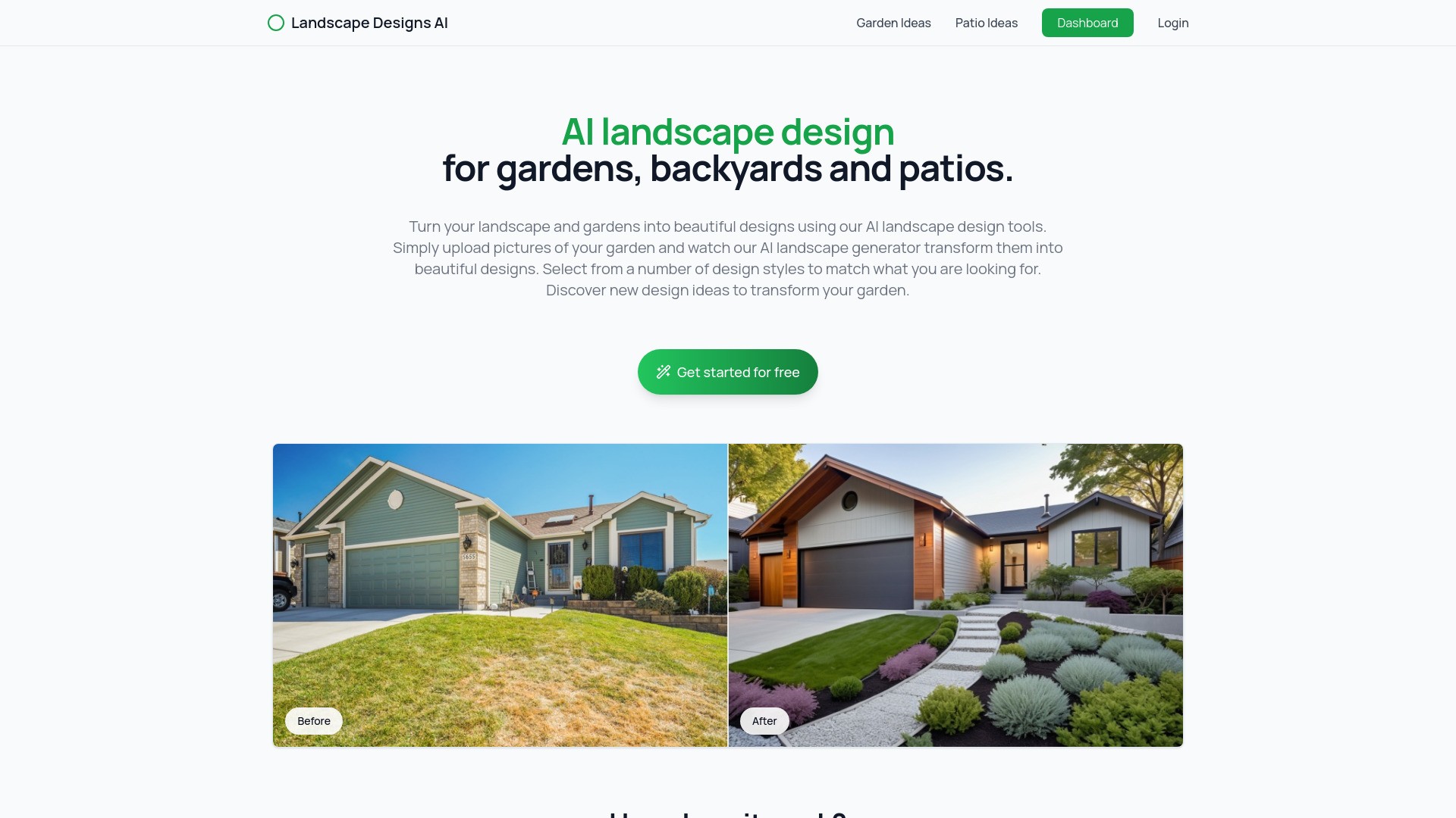 Landscape Designs AI 截图