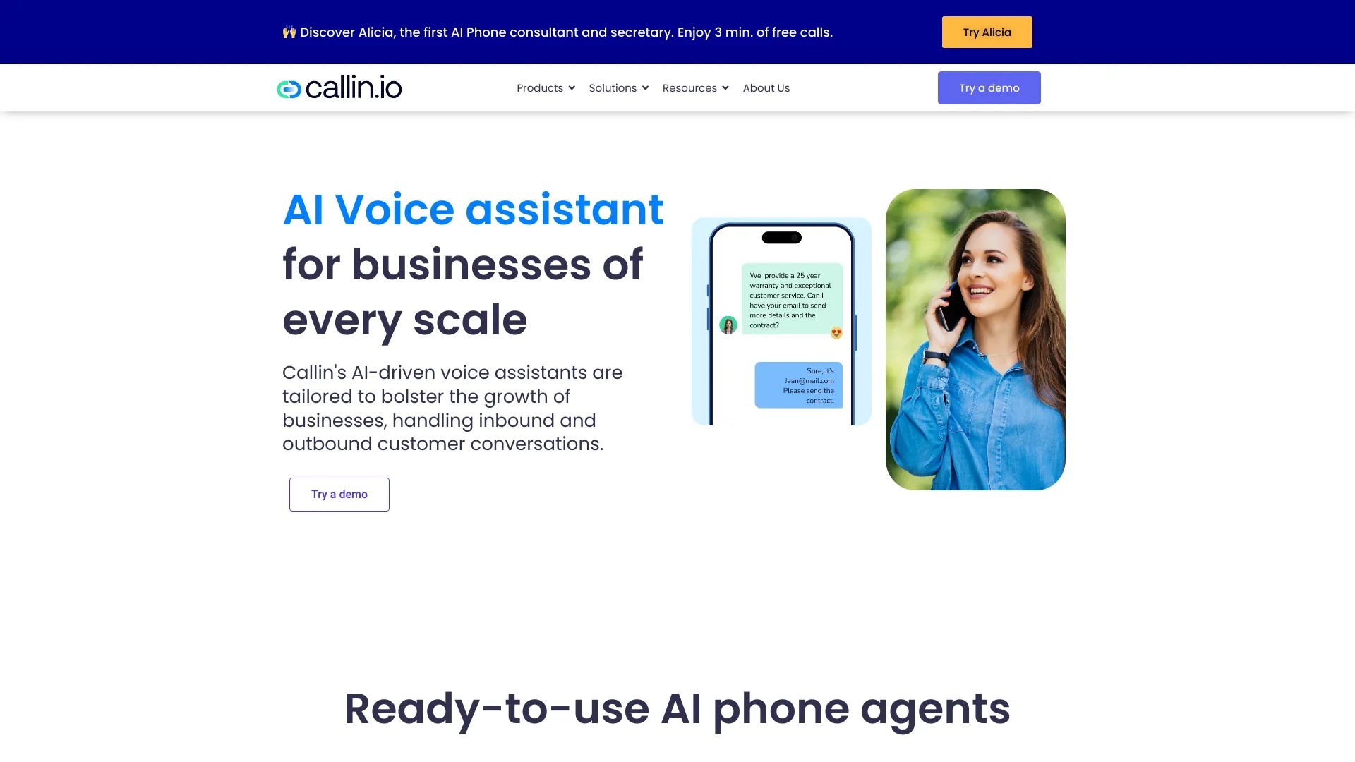 Callin.io 截图