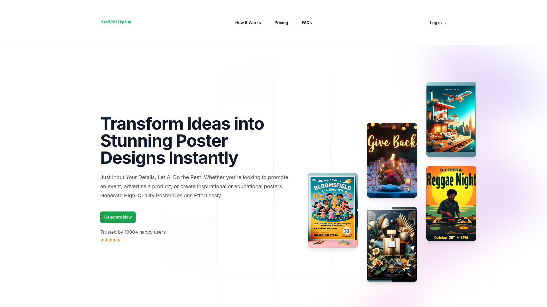 Easy Posters AI 截图