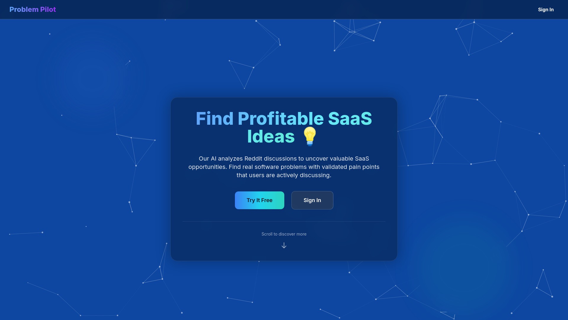 Problem Pilot 截图