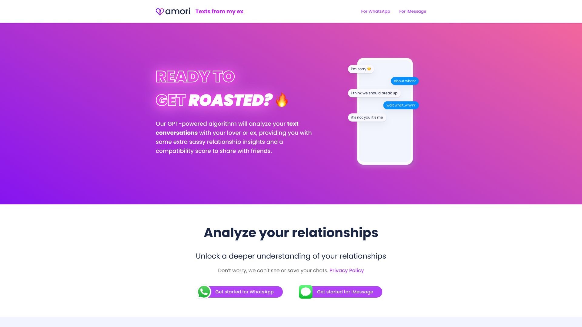 Texts From My Ex 截图