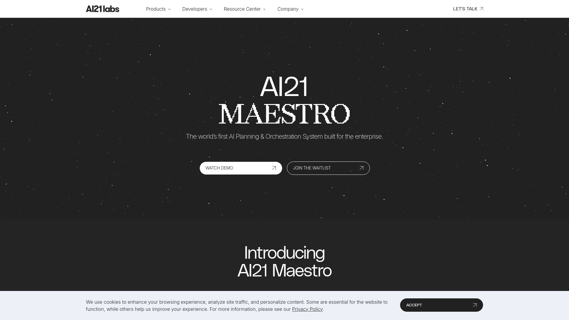 AI21 Maestro 截图