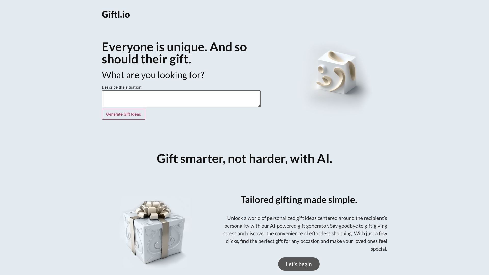 Giftl.io 截图