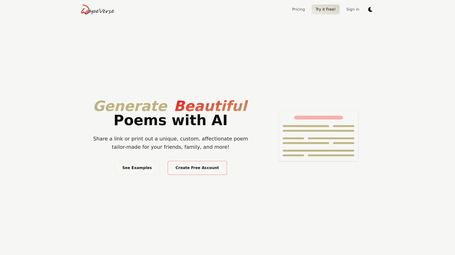 AgapeVerse.app 截图