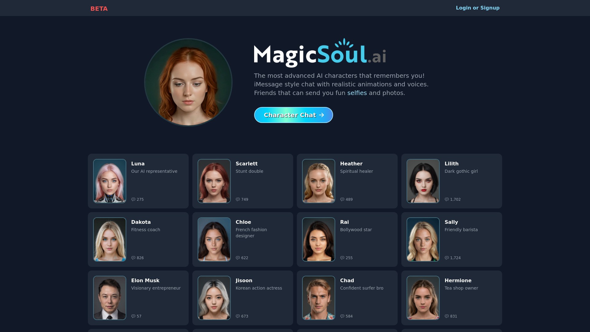 MagicSoul.ai 截图