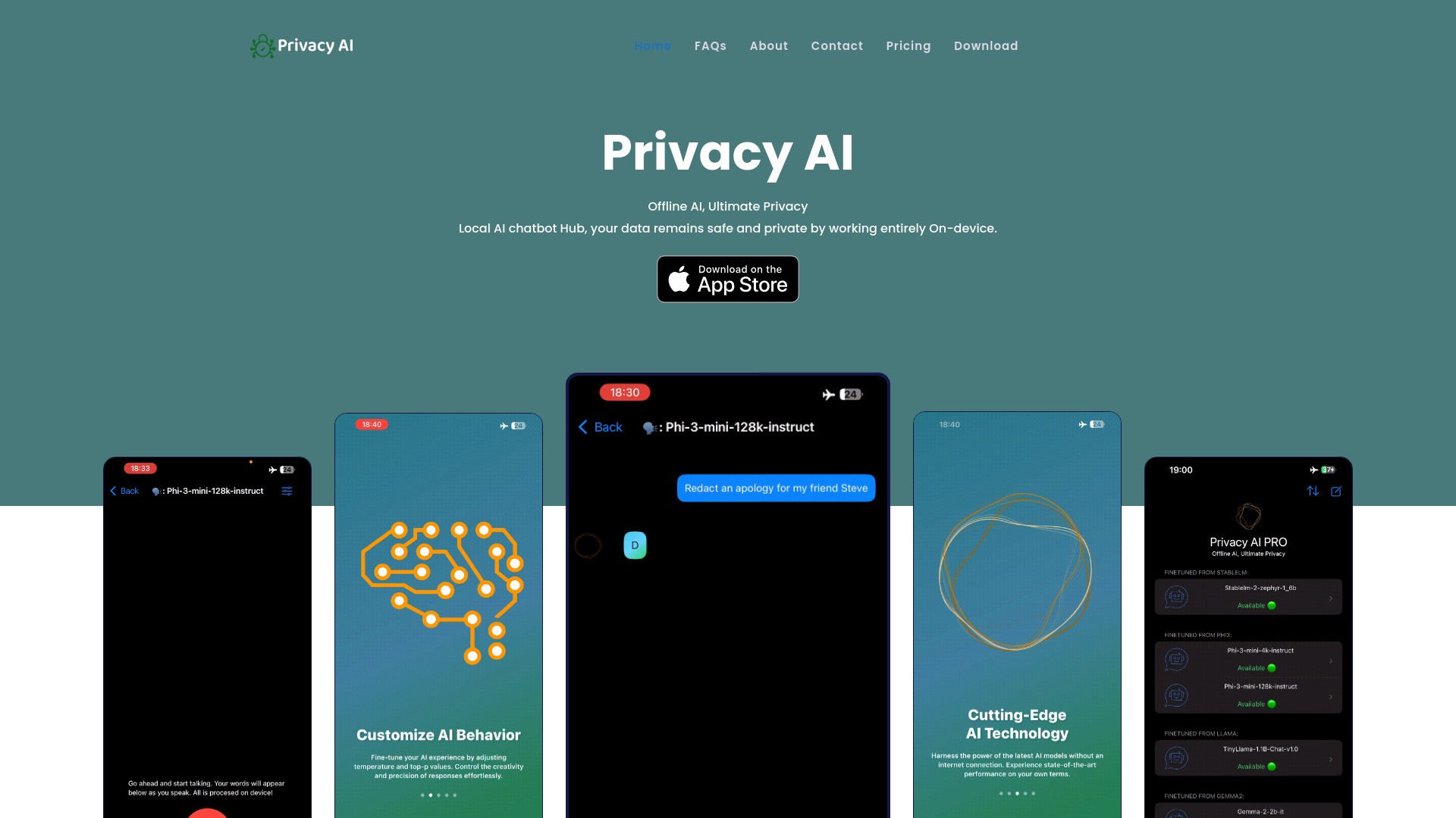 Privacy AI 截图