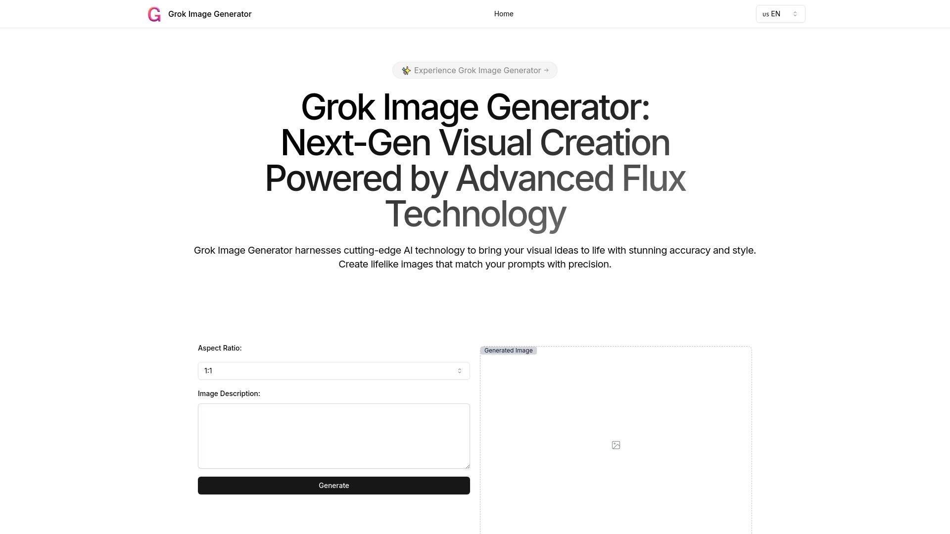 Grok Image Generator Free Online 截图