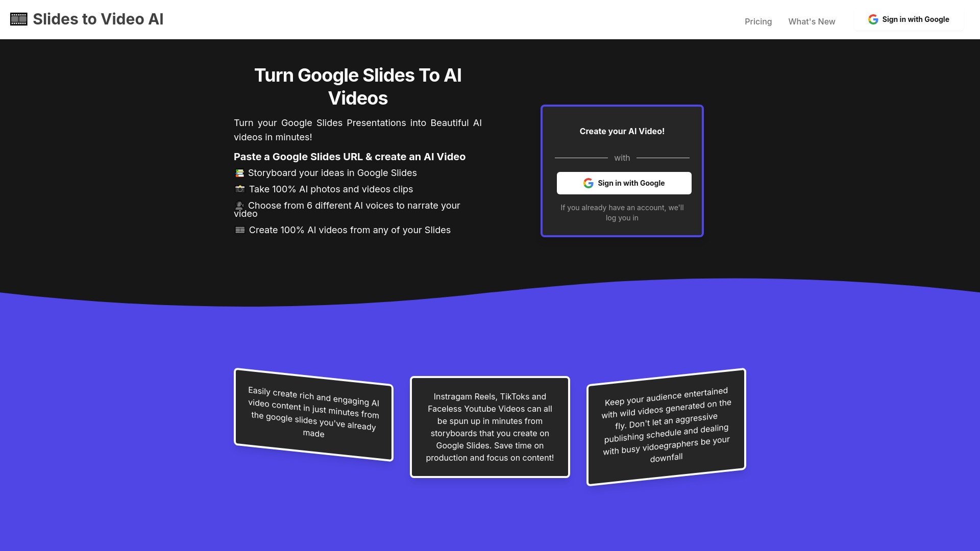 SlidesToVideos.com 截图