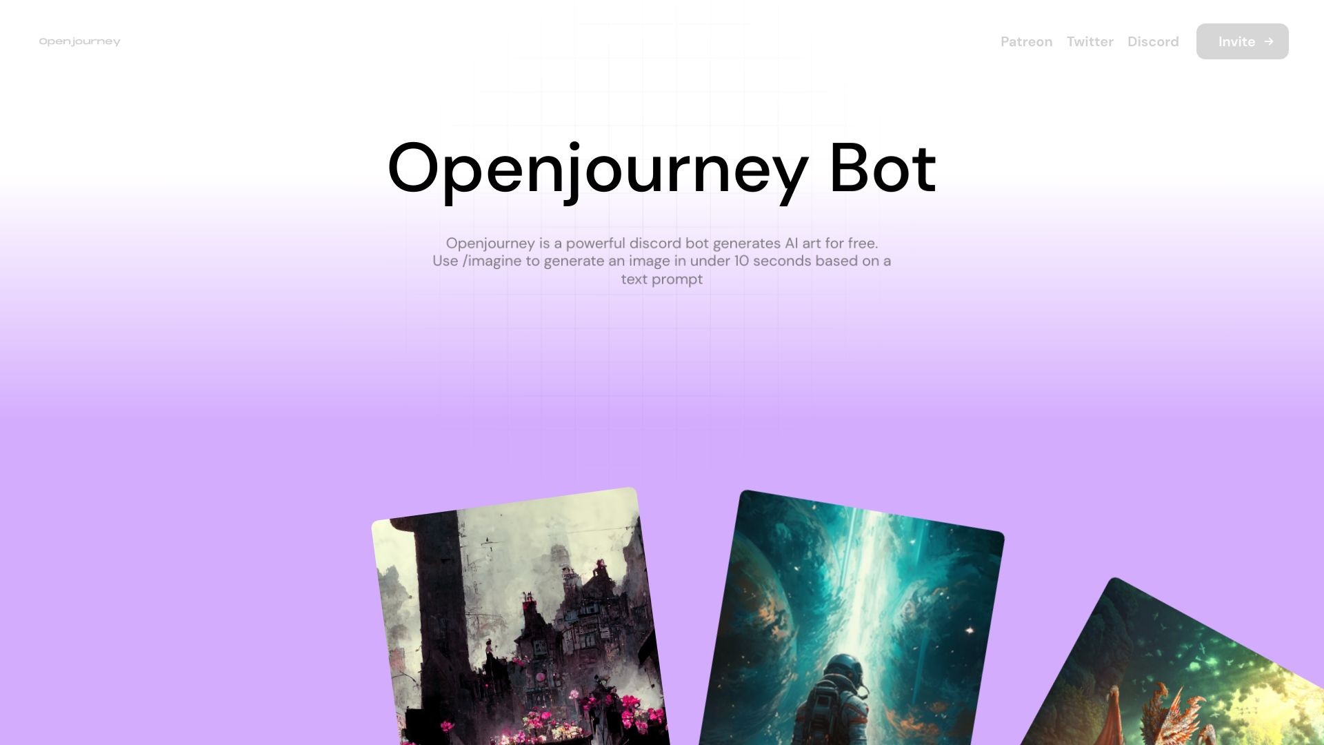 Openjourney Bot 截图
