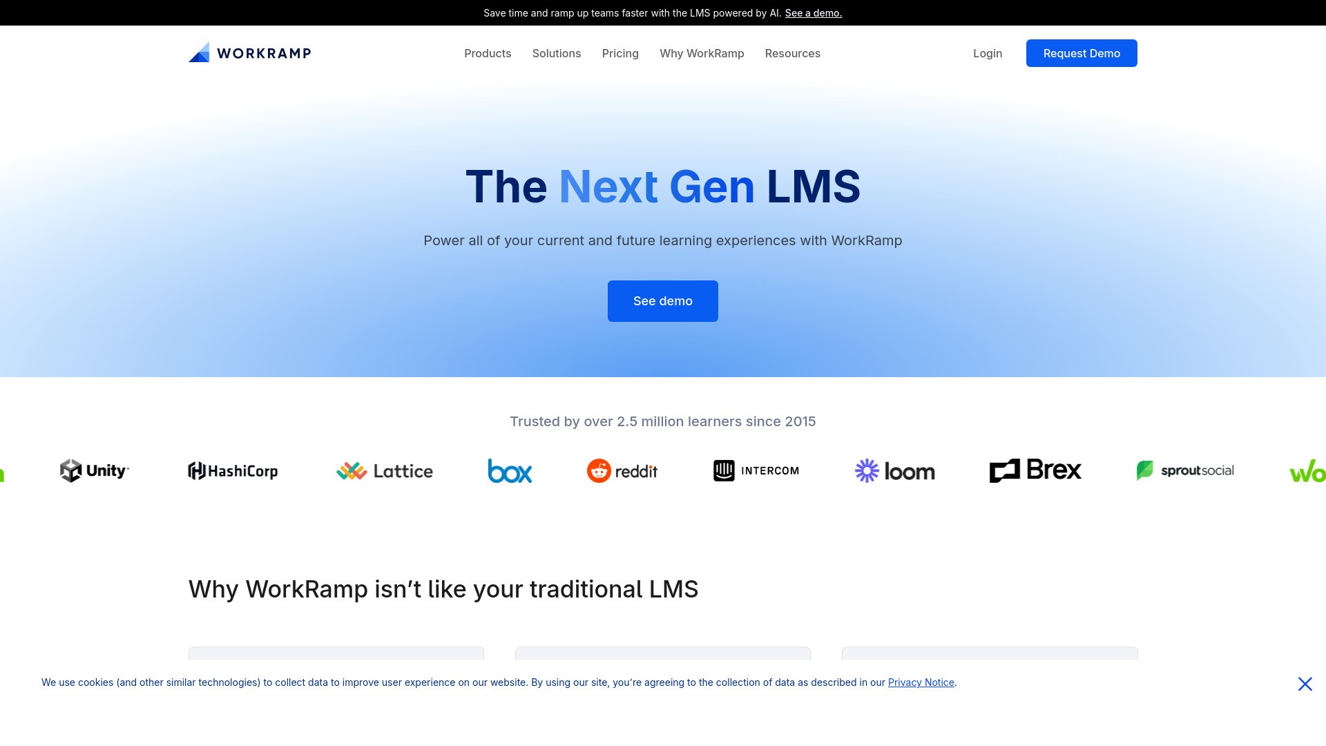 WorkRamp LMS 截图