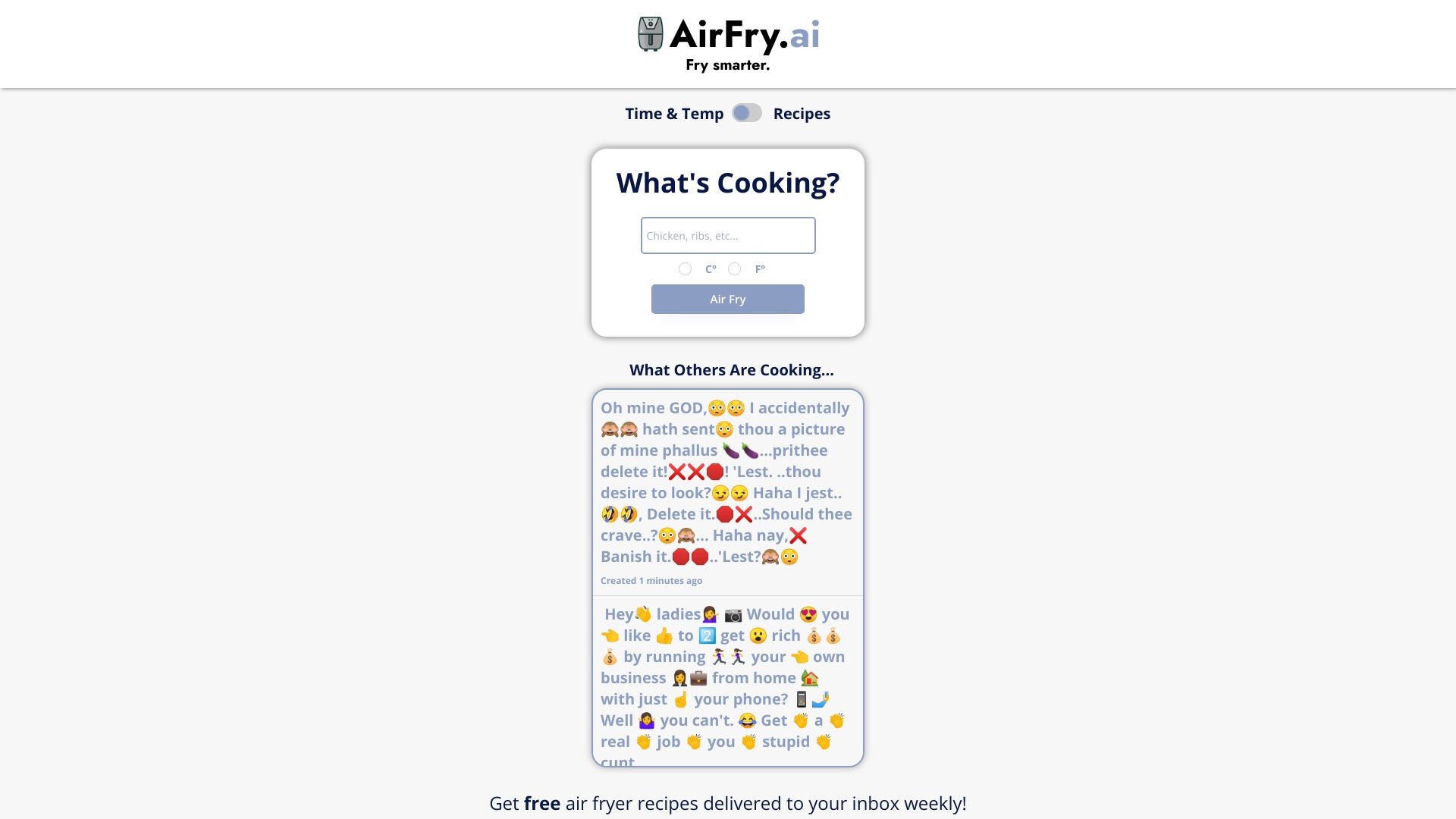AirFry.ai 截图