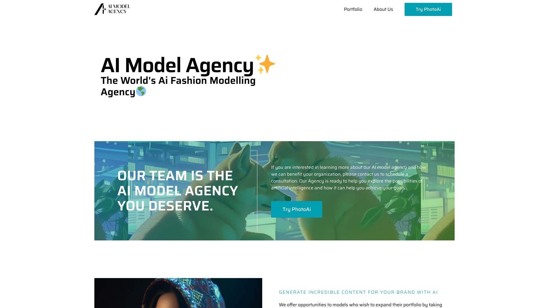 Ai Model Agency 截图