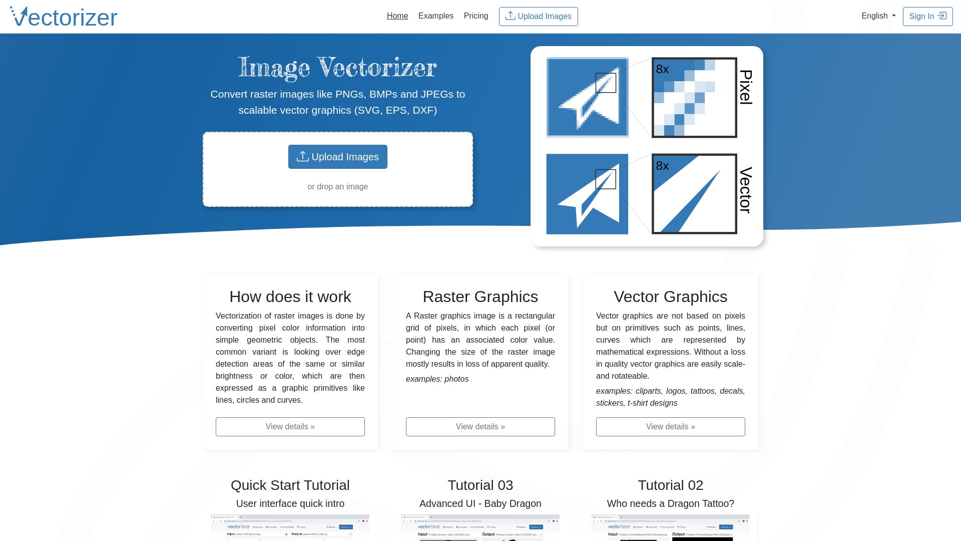 Online Image Vectorizer 截图