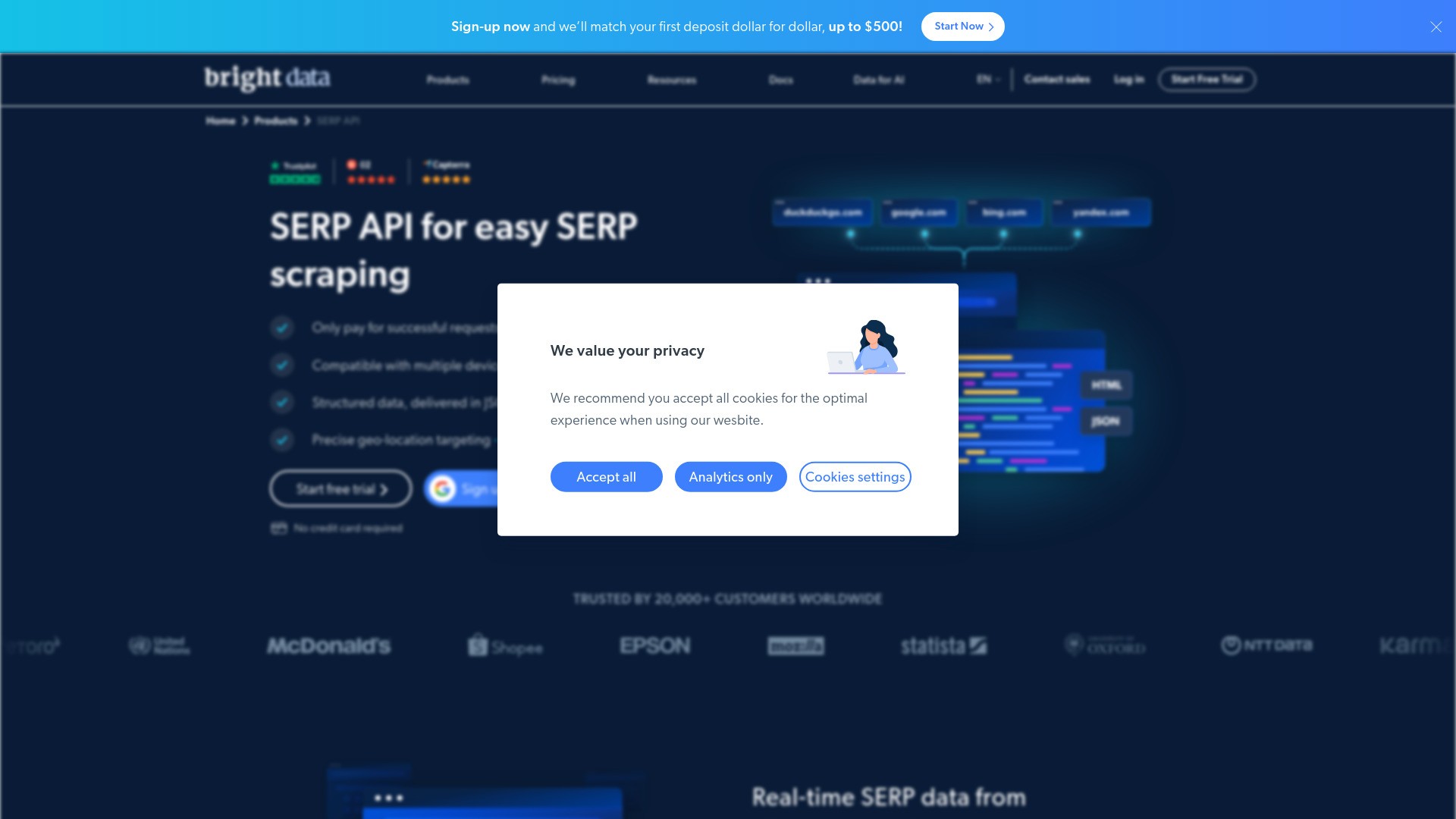 SERP API 截图
