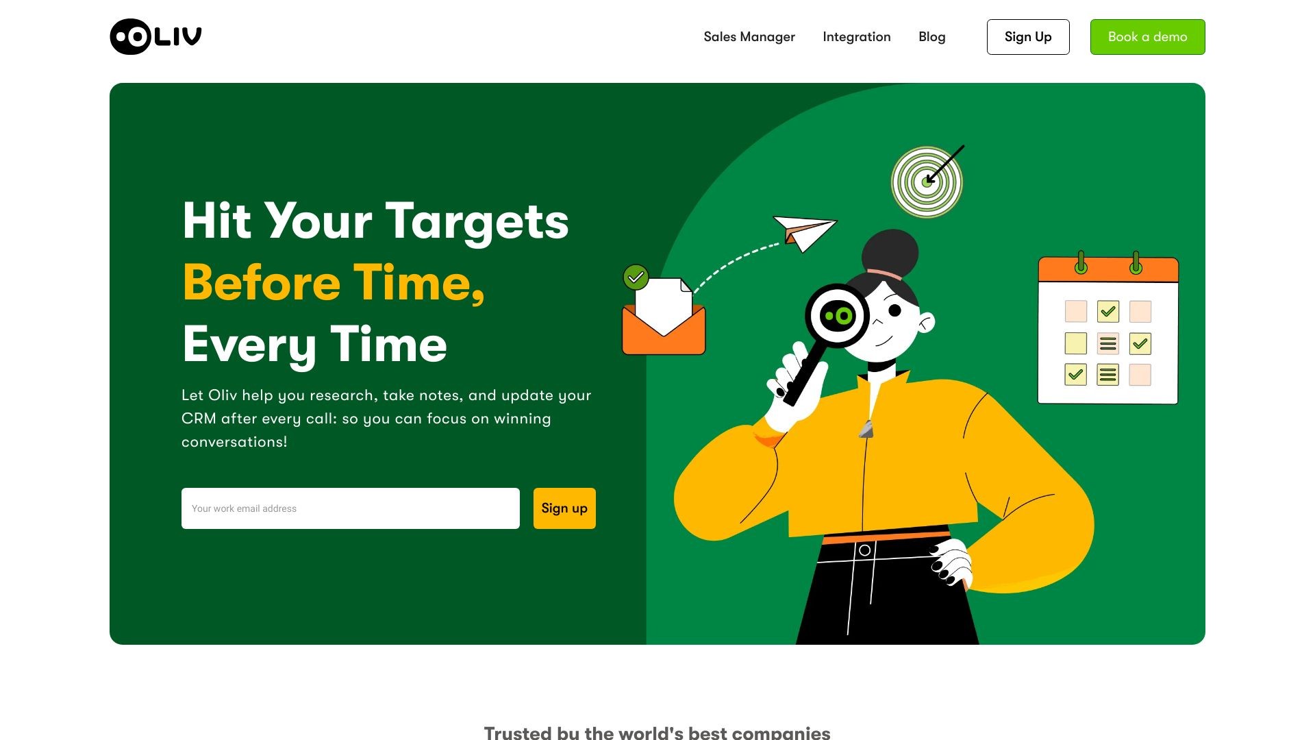 Oliv AI - Your Sales Companion 截图