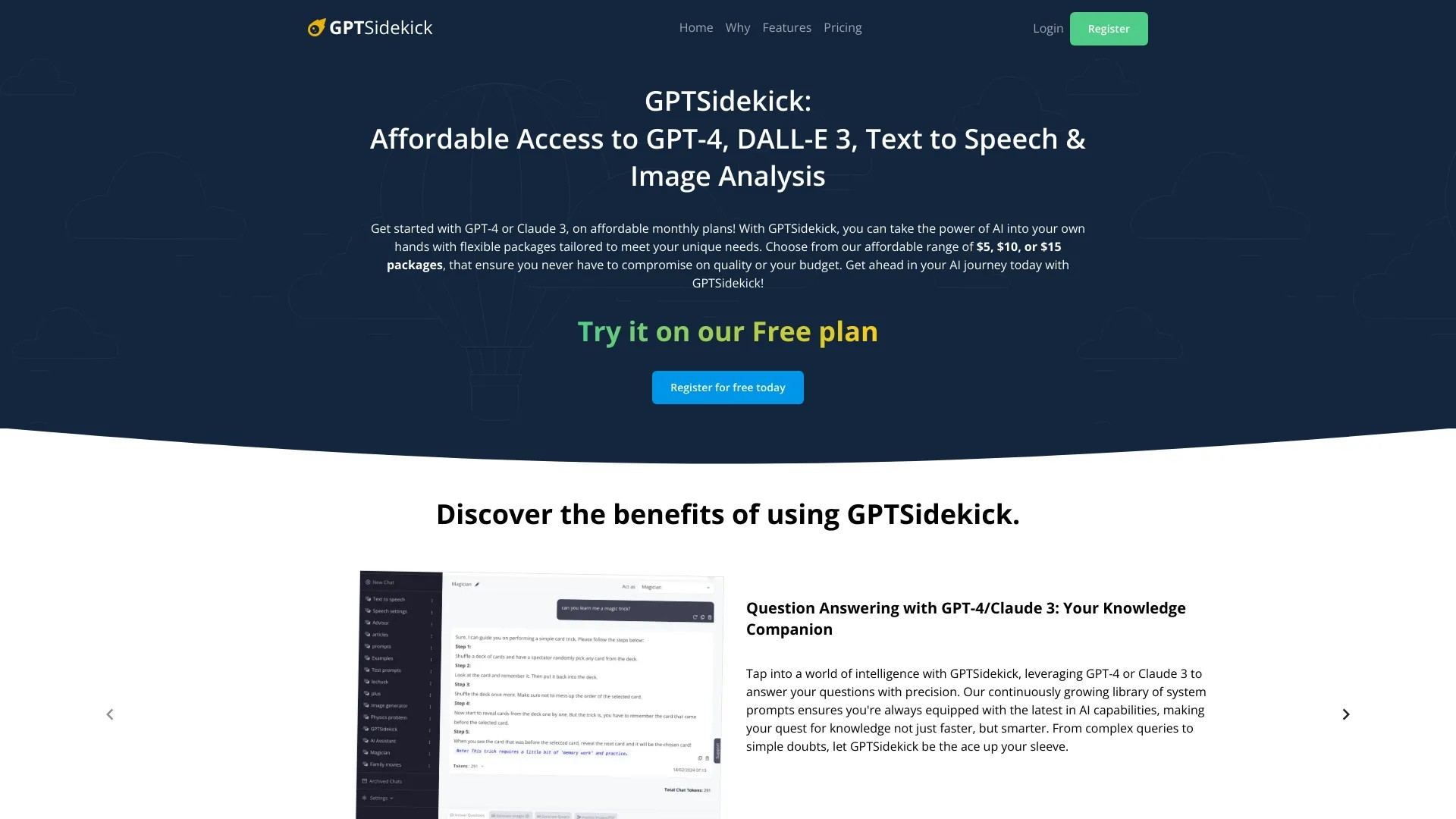 GPTSidekick 截图