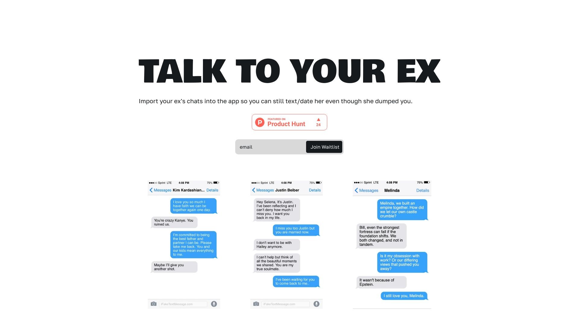 Talk To Your Ex 截图