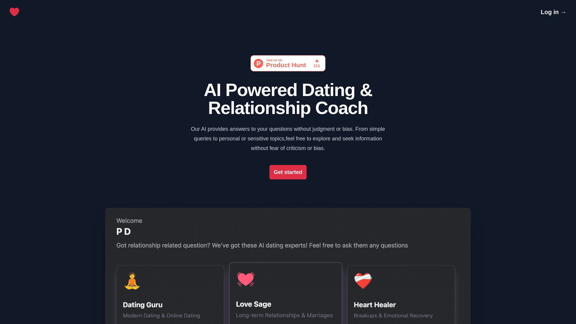 LoveAdvisor AI 截图