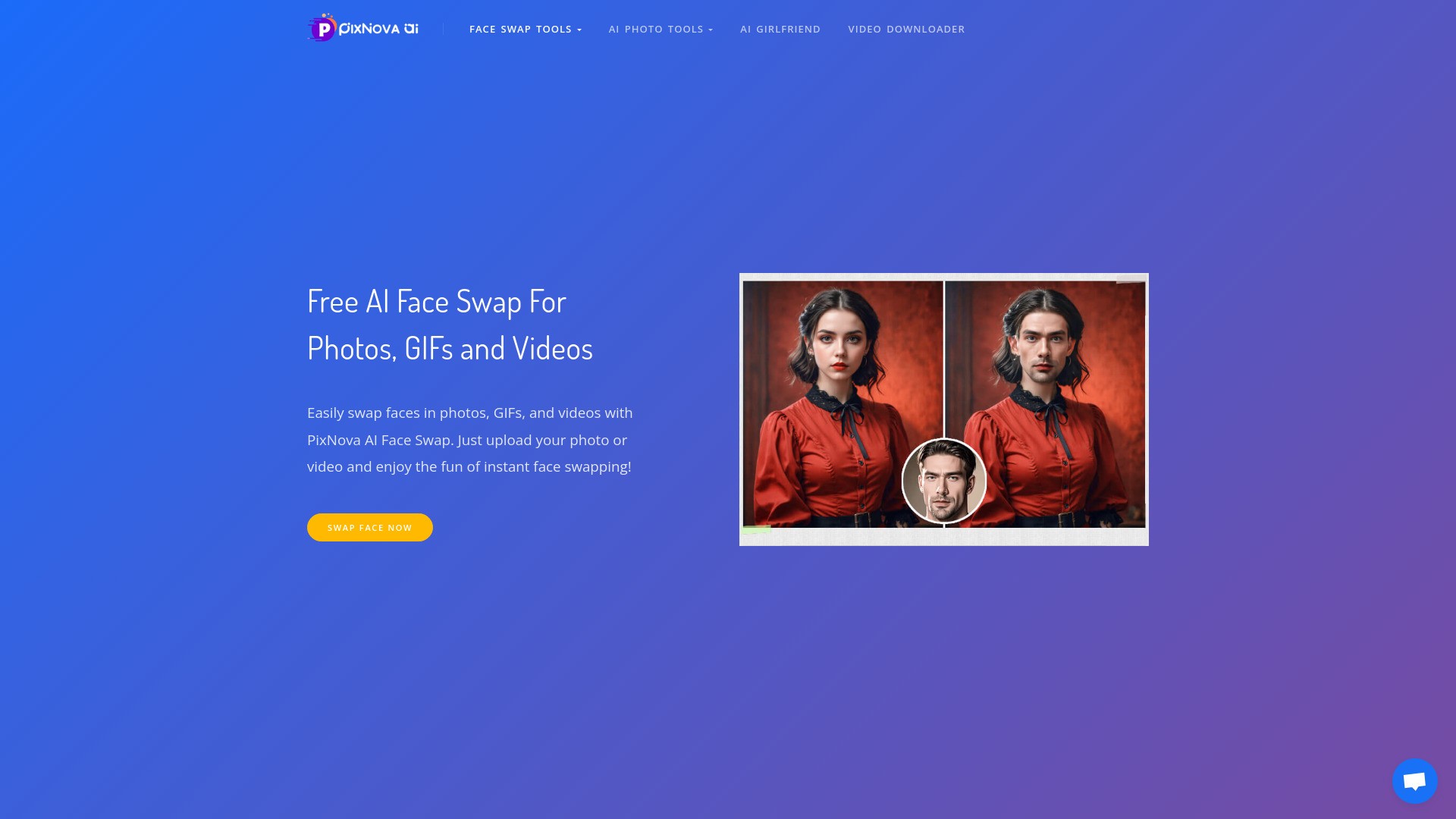 PixNova Face Swap 截图