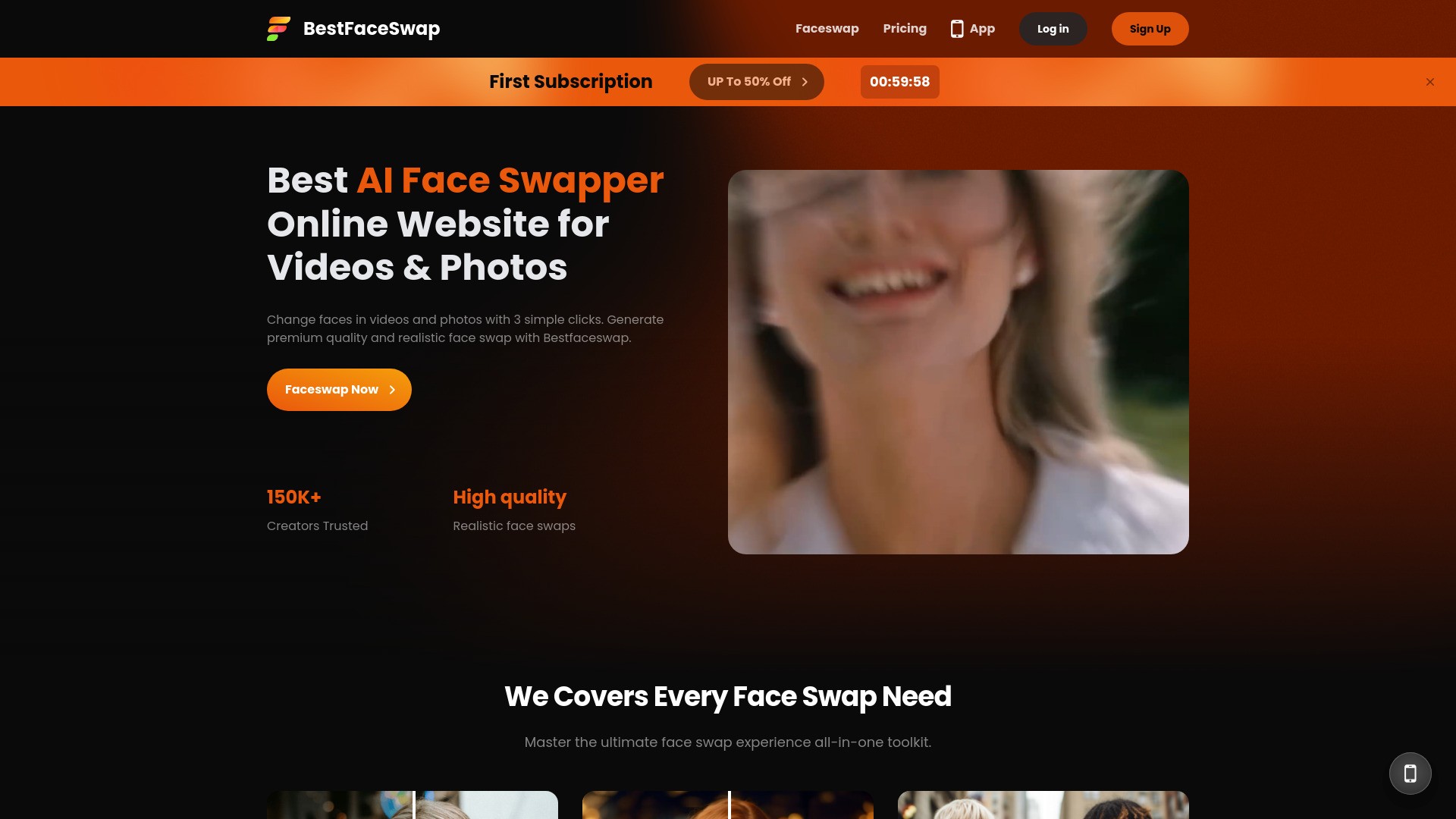 BestFaceSwap AI 截图
