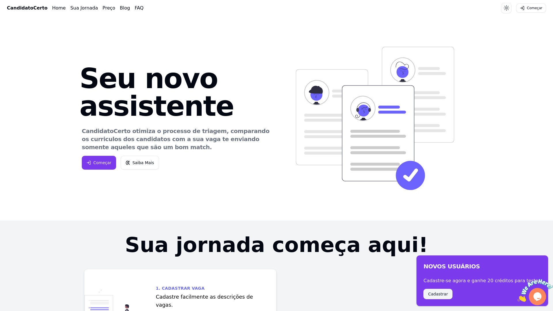 CandidatoCerto 截图