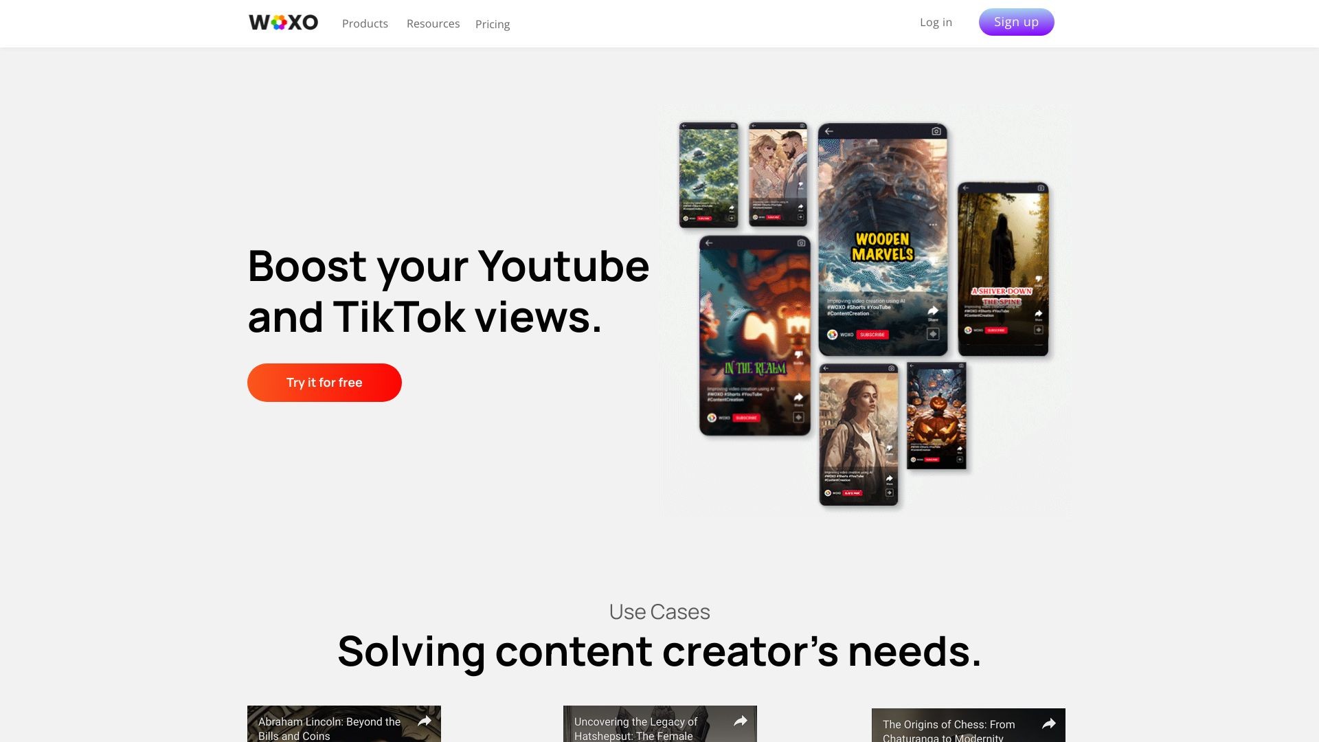 WOXO: AI Video Generator for Social Content 截图