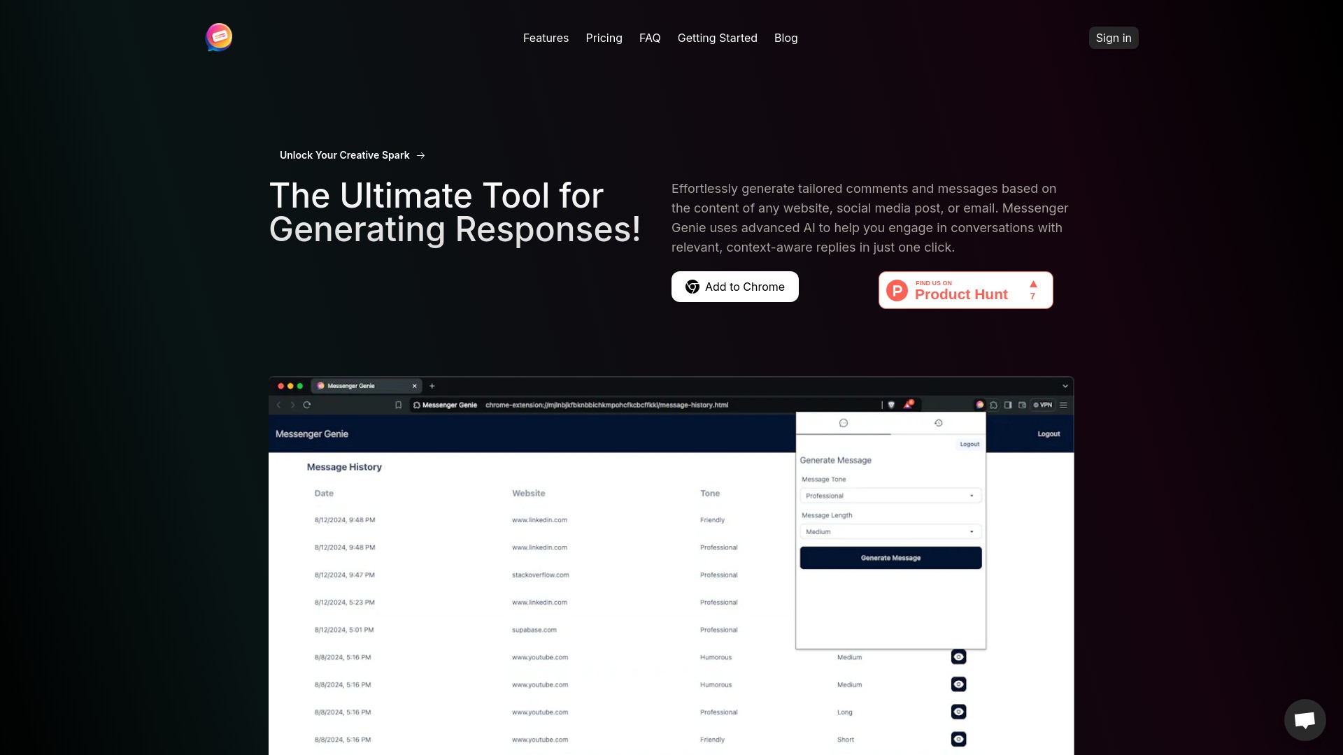 Messenger Genie 截图