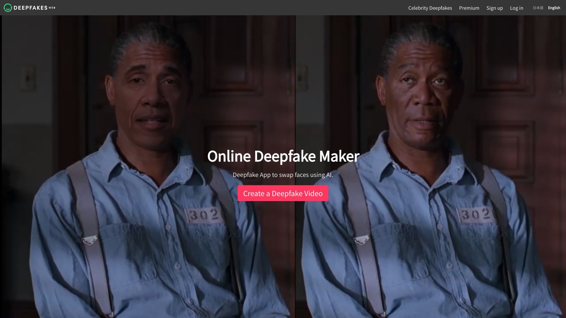 Deepfakes Web 截图