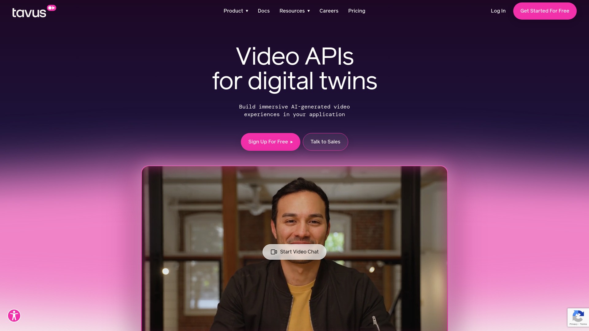 Conversational Replicas by Tavus 截图