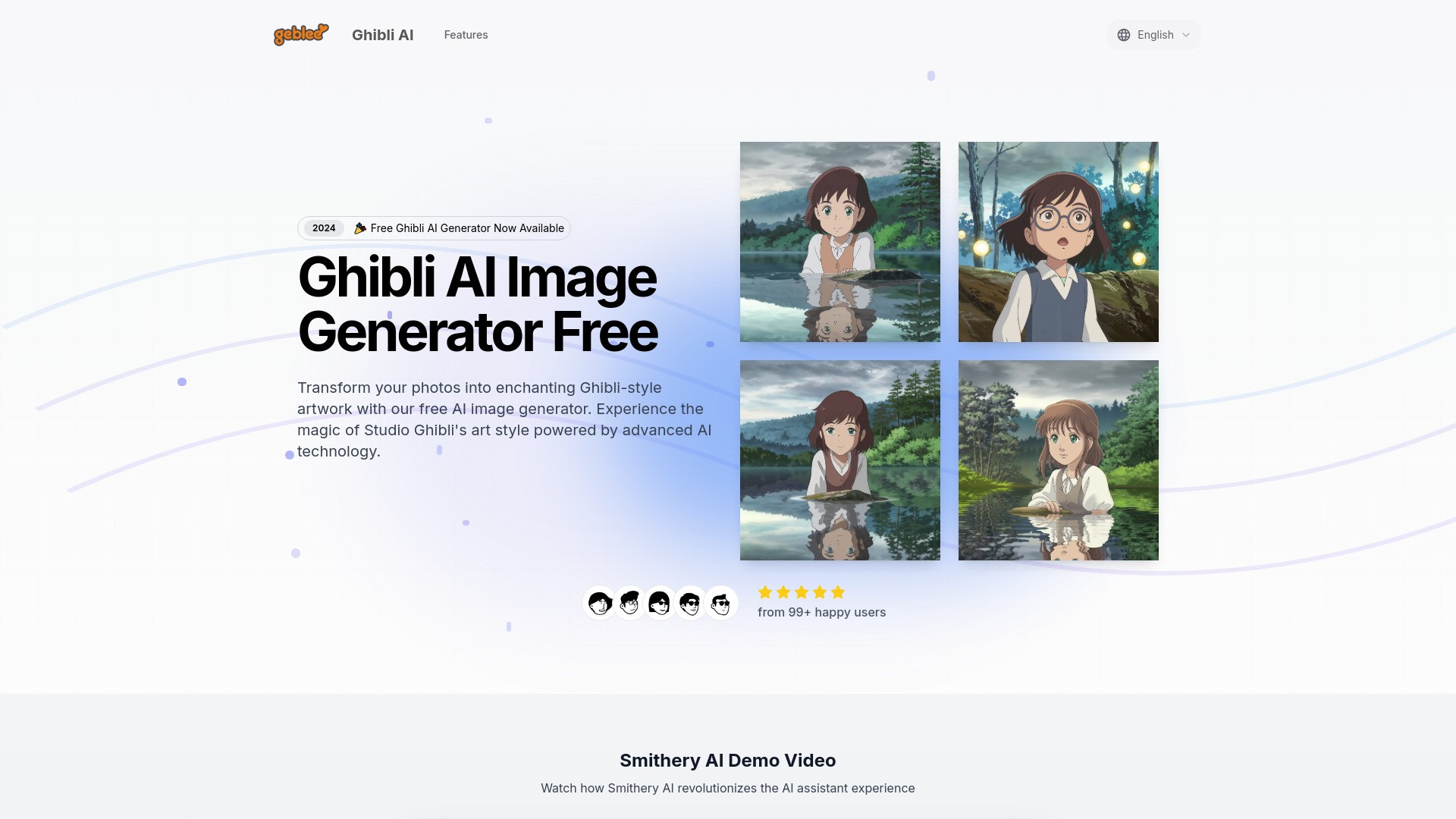 Ghibli AI Image Generator Free 截图