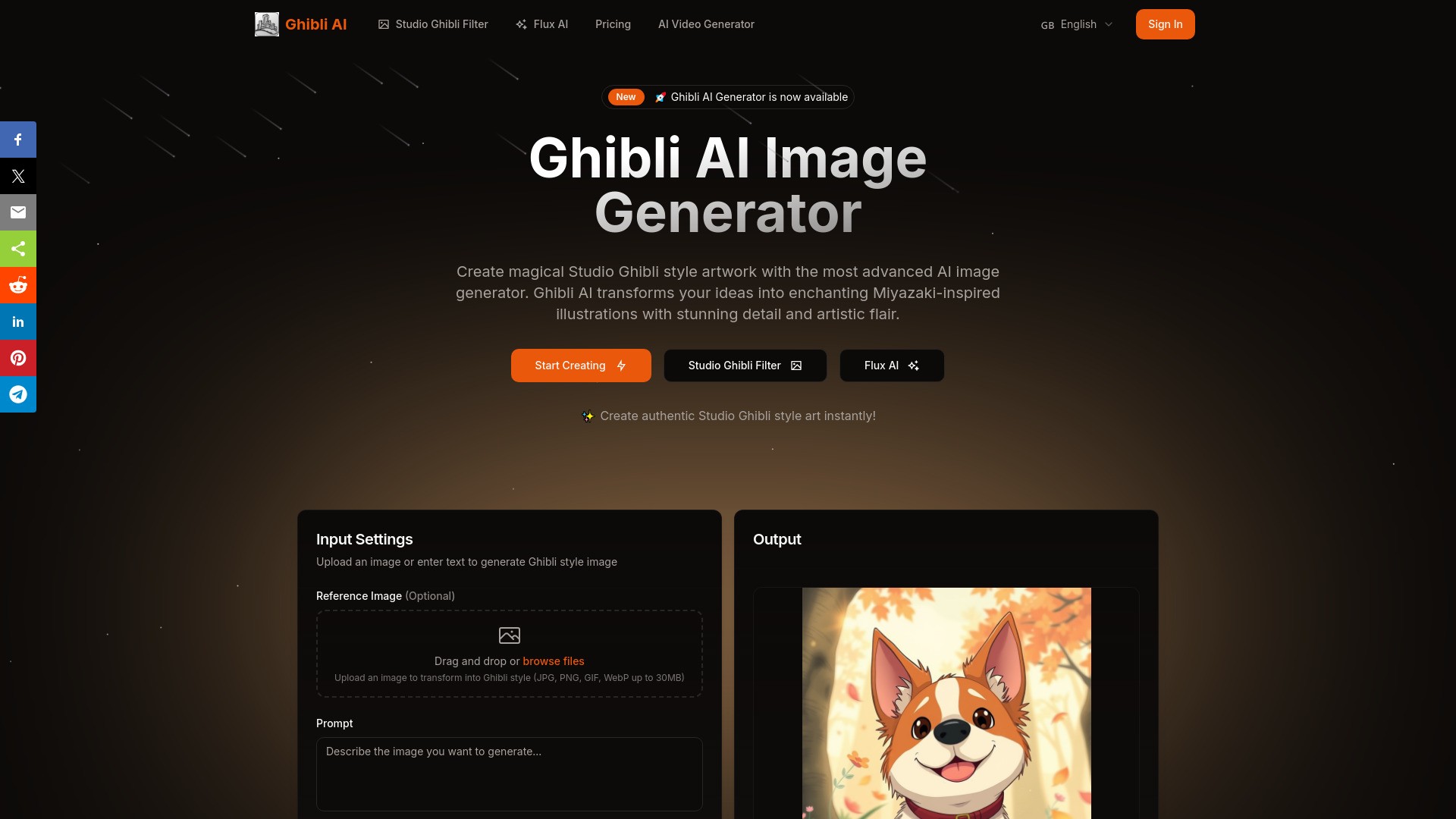 Ghibli Studio AI 截图