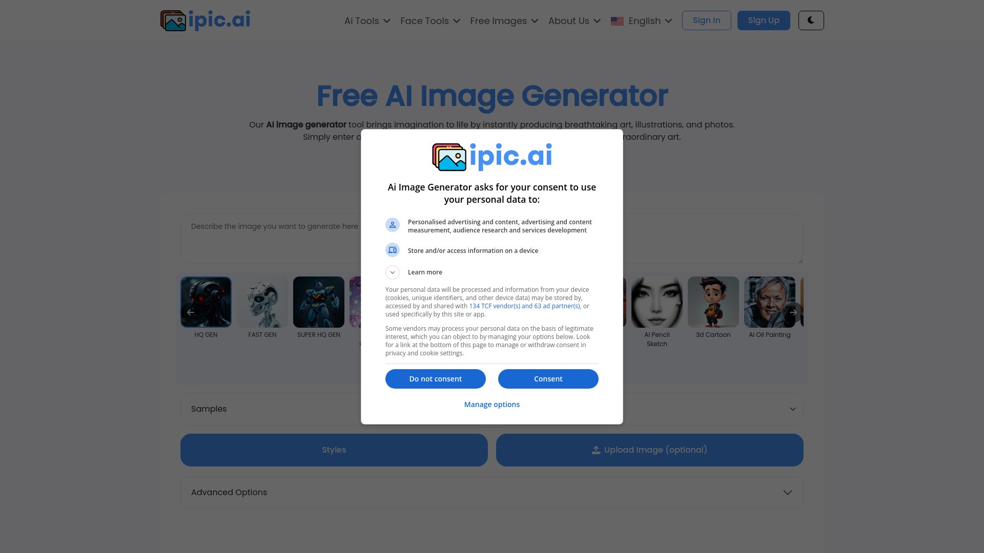 ipic.ai 截图