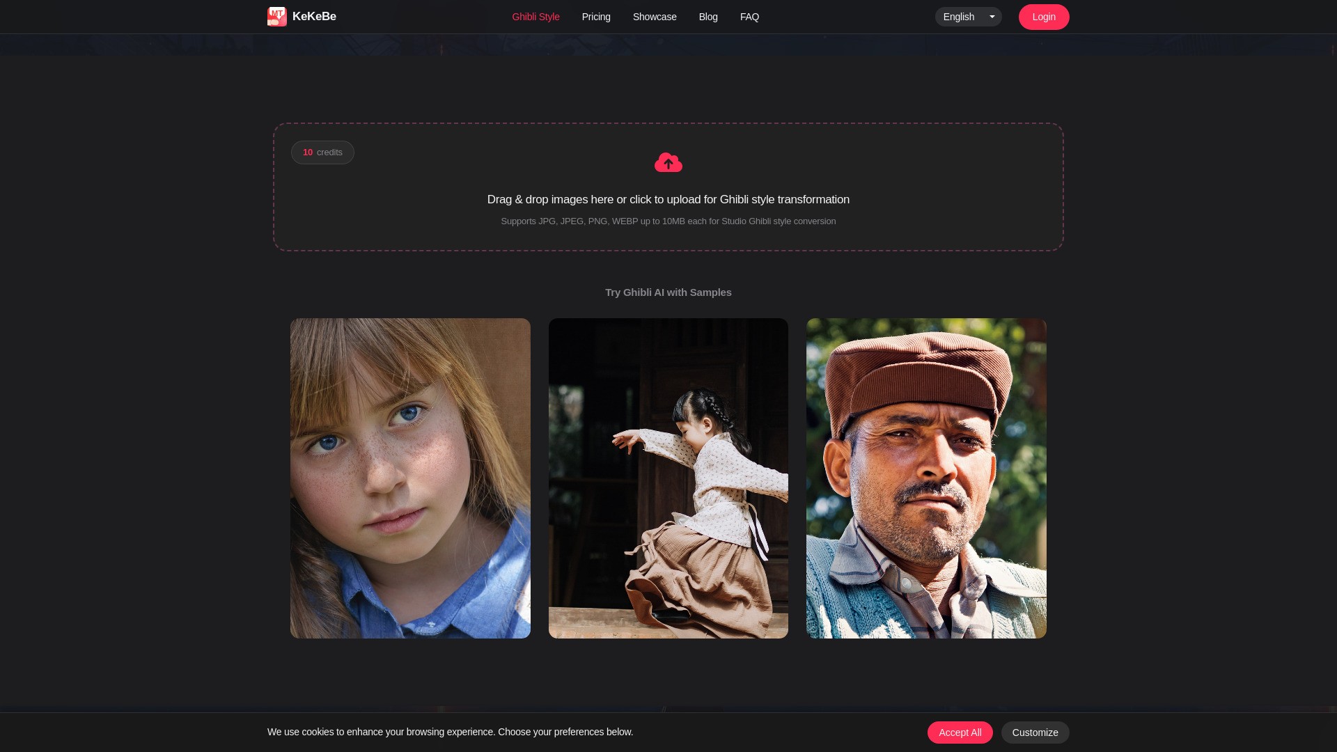 Ghibli ai style 截图