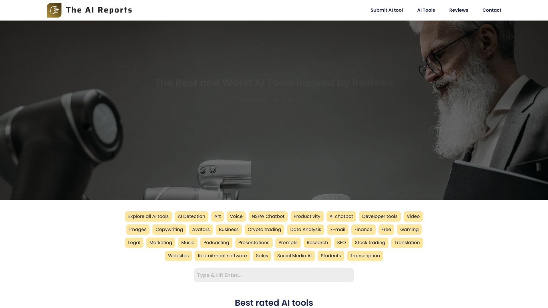 The AI Reports 截图