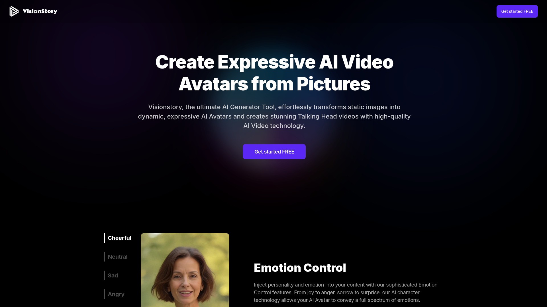 VisionStory AI 截图