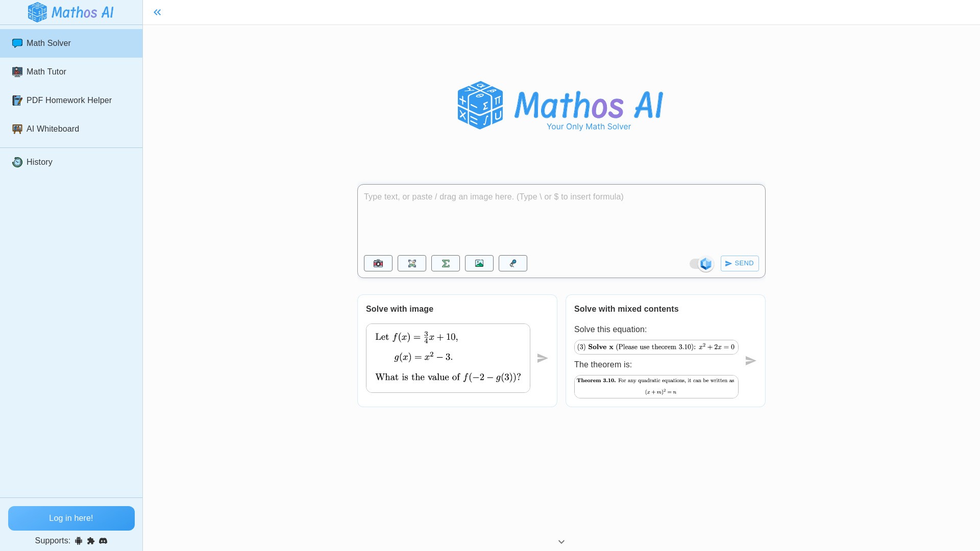 Mathos | AI Math Solver & Calculator 截图