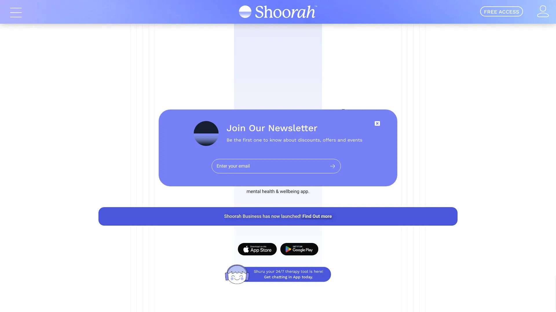 Shoorah Wellbeing 截图