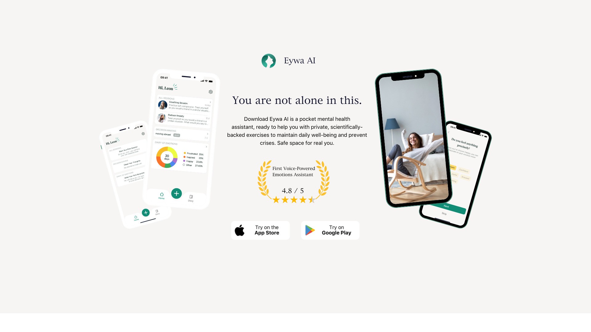 Eywa: Emotions, Therapy & Life-Coaching 截图